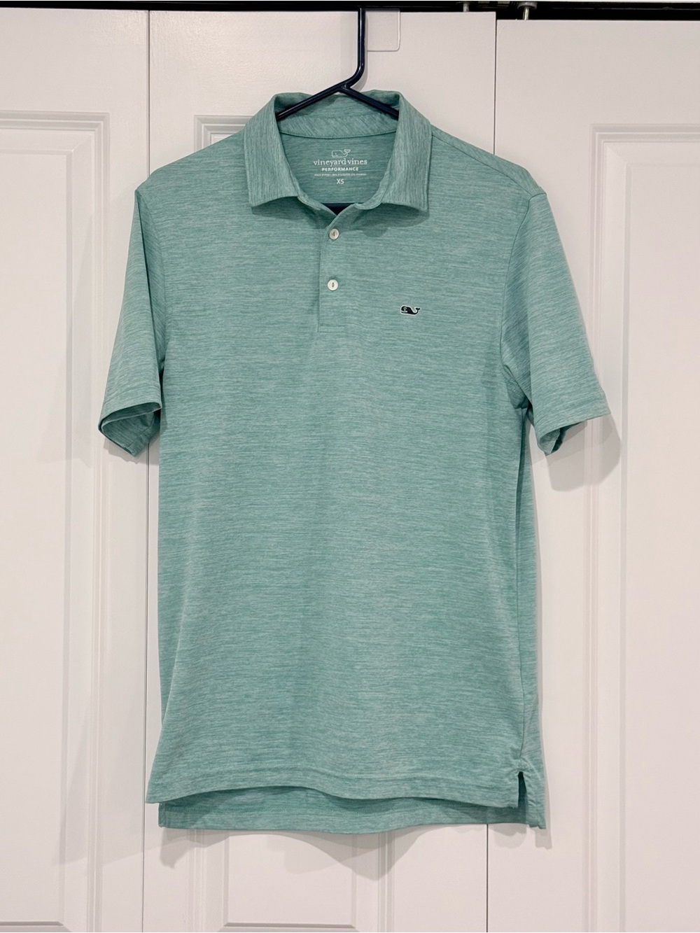Vineyard Vines Performance Men's Mint Green Heather Polo